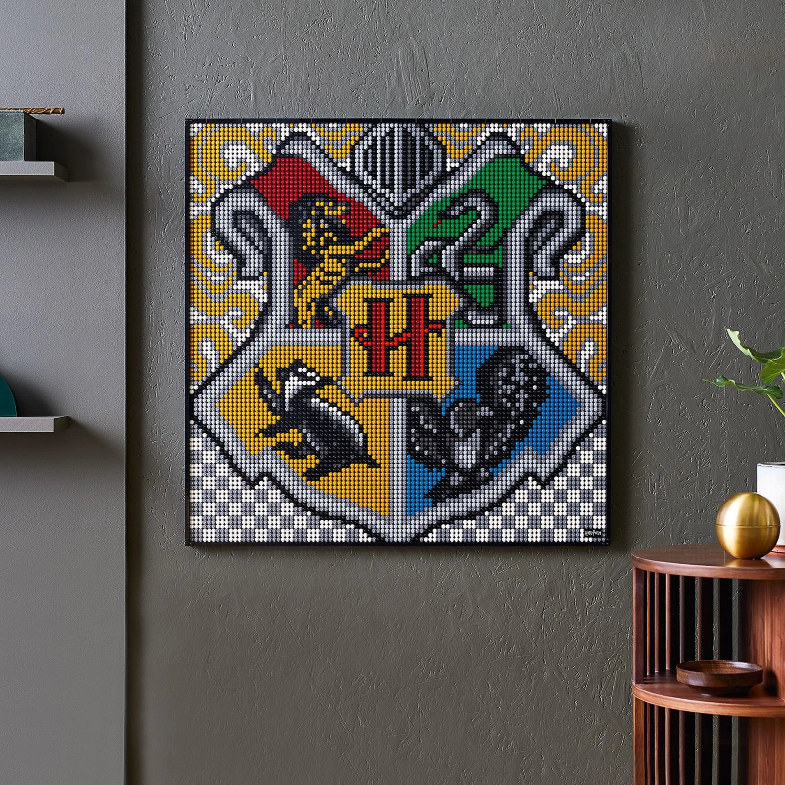 Harry Potter Hogwarts Crests Building Set (4,249 Pieces) P389