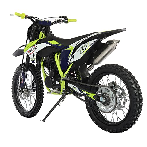 250cc Dirt Bike, 5-Speed Manual, Electric/Kick Start, 21"/18" Wheels N36768