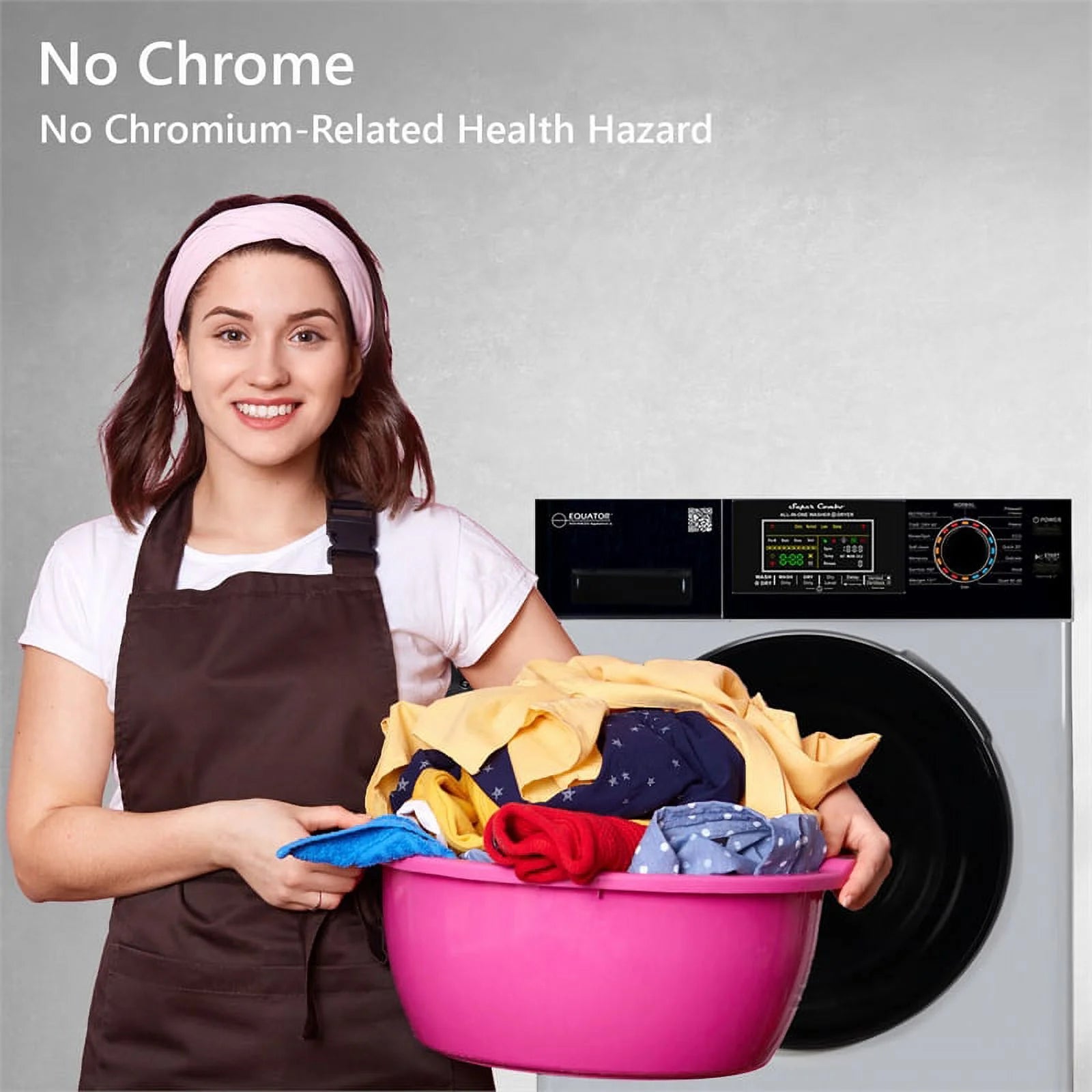 Compact 18 lbs Combo Washer Dryer F20039