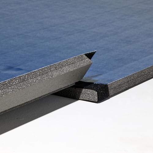 10'x10'x1.25" Wrestling Mat, Black, Home Workouts L77477