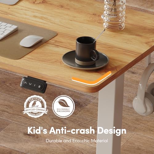Electric Standing Desk Adjustable Height, 40 x 24 Inch, Home Office D42948