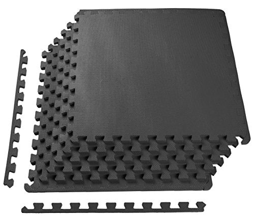 Puzzle Exercise Mat with EVA Foam Interlocking Tiles for MMA, Gymnastics and Home Gym H787