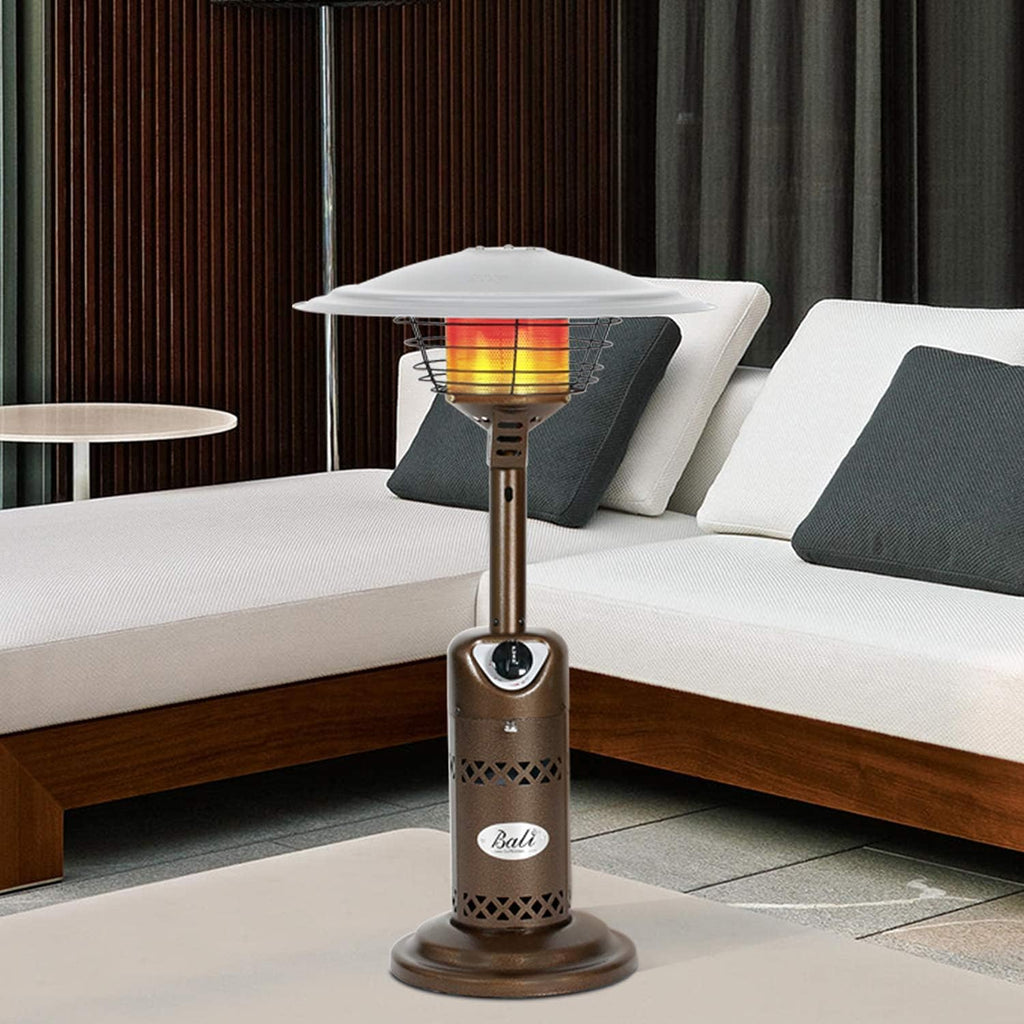 Patio Heater Gas Portable Tabletop Propane Outdoor Heater with Adjustable Thermostat B756