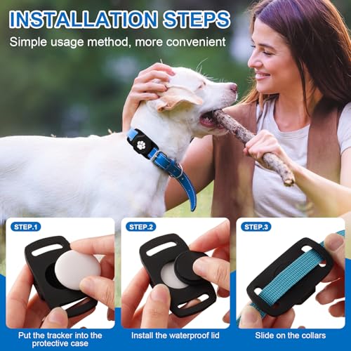 Pet Tracker for Collar with Holder, No Monthly Fee, iOS Only Y208
