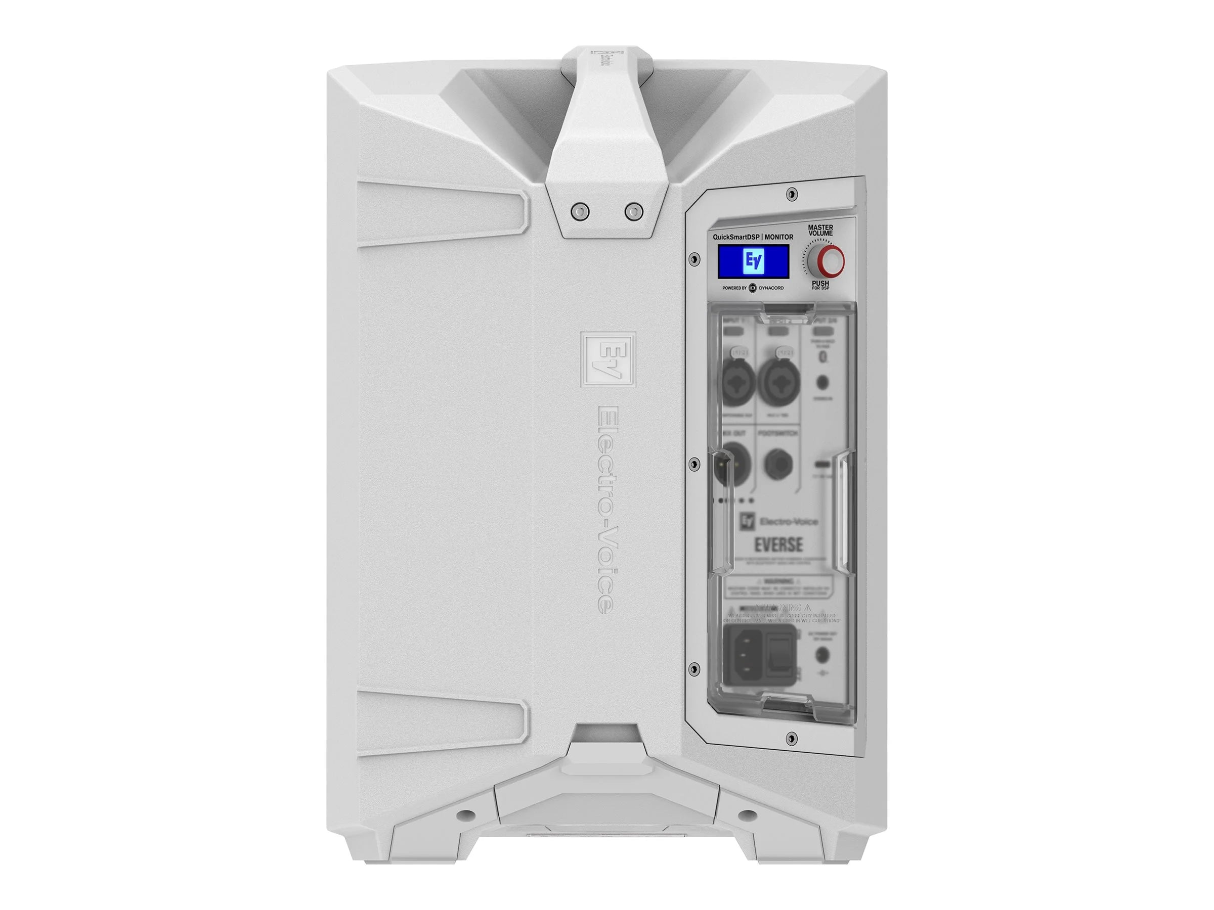 8" 2-Way Battery Powered Loudspeaker with Bluetooth, White N339782