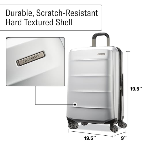 Carry-On Hardside Expandable 21-Inch Luggage with Spinner Wheels and TSA Lock C3671