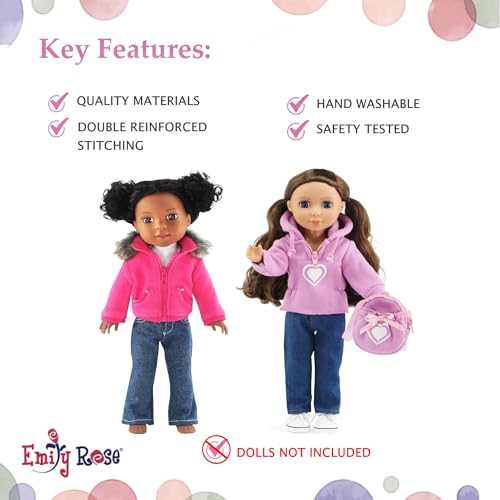 14.5-Inch Fashion Doll Clothes & Accessory 6-PC Set L133332