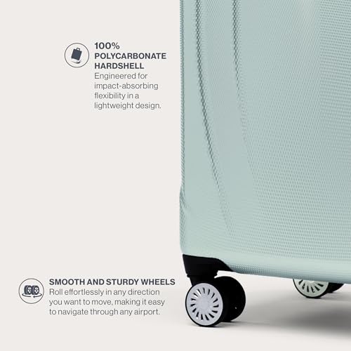 Hardside Expandable Carry-On Luggage with 8 Spinner Wheels, 21 Inch B30295