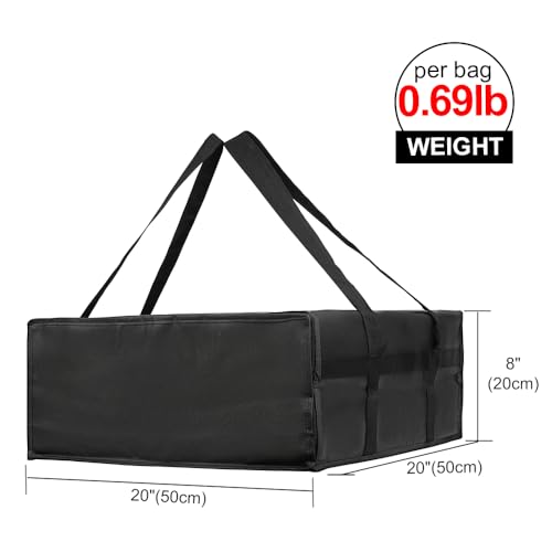 Insulated Food Delivery Bag Hot Cold Meal Carrier F1699