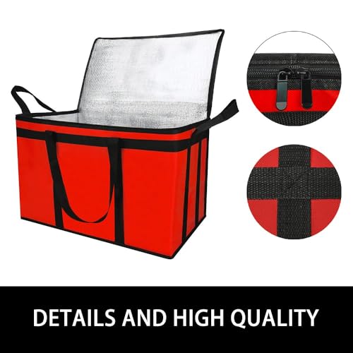 Insulated Food Delivery Bag Hot Cold Meal Carrier F1699