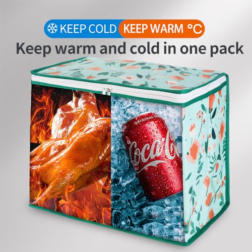 Insulated Food Delivery Bag Hot Cold Meal Carrier F1699