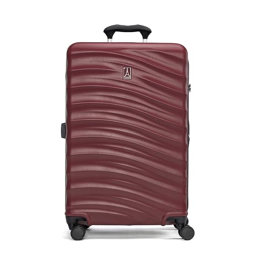 Hardside Expandable Carry-On Luggage with 8 Spinner Wheels and TSA Lock Q7052