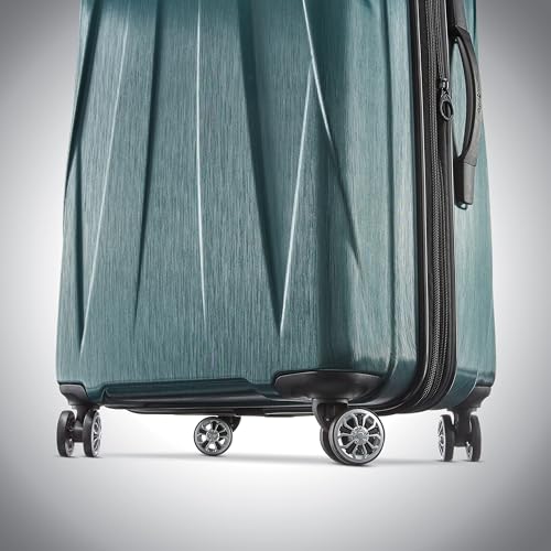 Hardside Expandable Carry-On Luggage with Spinner Wheels, Black, 20-Inch O253