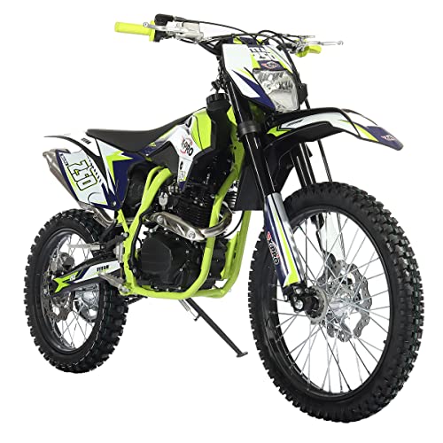 250cc Dirt Bike, 5-Speed Manual, Electric/Kick Start, 21"/18" Wheels N36768