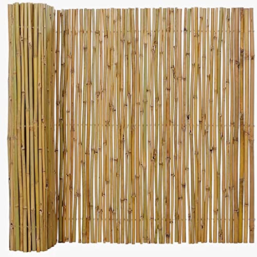 Bamboo Screen Fence Roll for Outdoor Garden Patio K7767