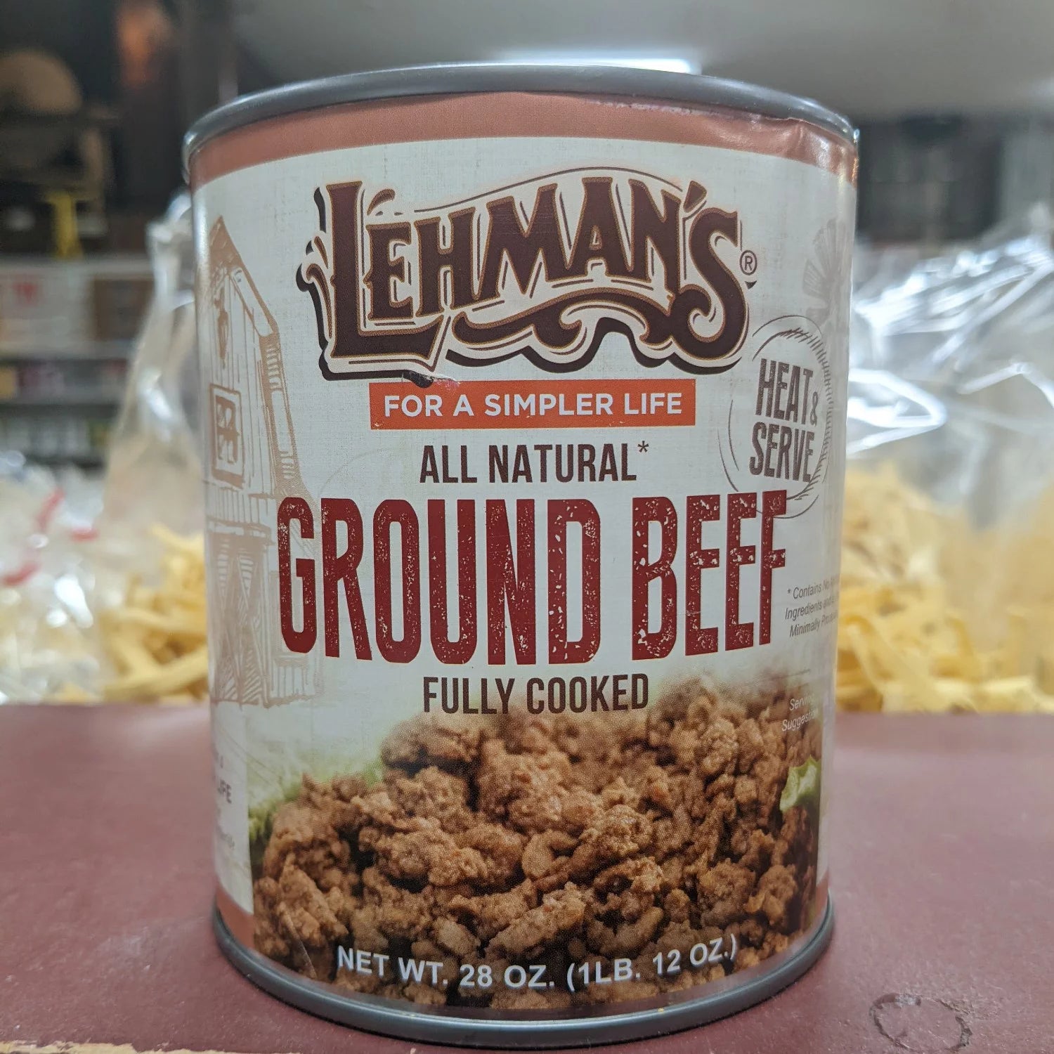 Canned Ground Beef 28 oz P30356