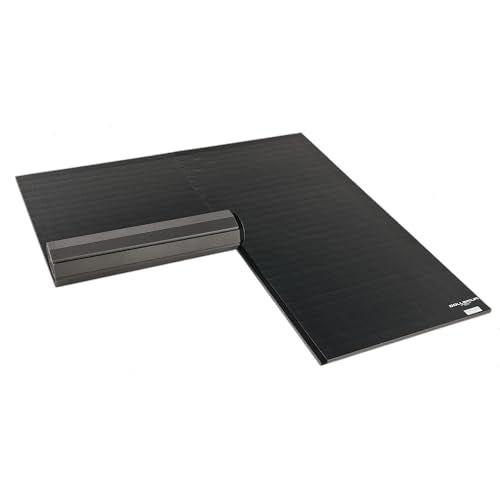 10'x10'x1.25" Wrestling Mat, Black, Home Workouts L77477