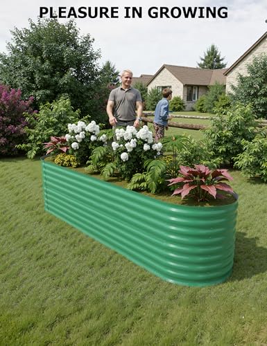 Galvanized Raised Garden Bed for Vegetables, Fruits and Flowers V33720