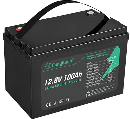 12V 100Ah LiFePO4 Battery for RV, Marine, Solar, Off-Grid R113