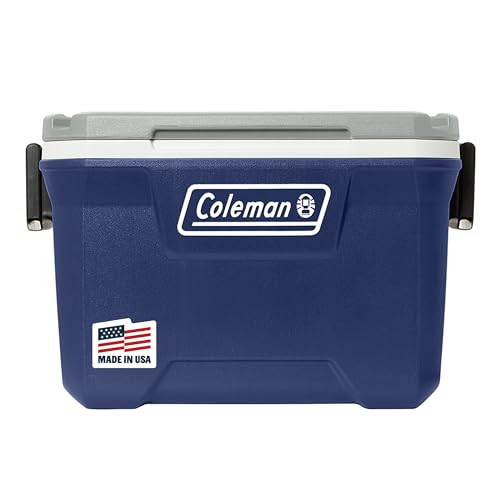 Insulated Portable Hard Cooler, Leak-Resistant, Keeps Ice up to 5 Days N135