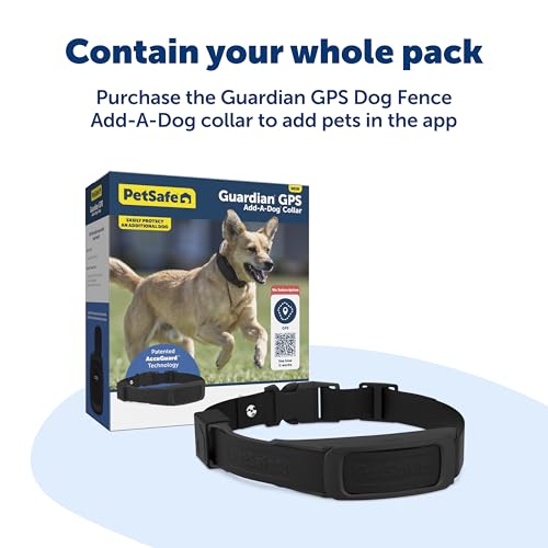 GPS Dog Fence for Yards 3/4 Acres or Larger with Wireless Collar P3787