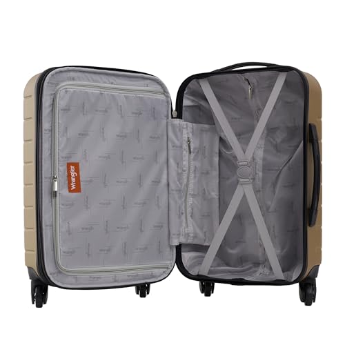 Smart Luggage Set with Cup Holder and USB Port, 20-Inch Carry-On D90568