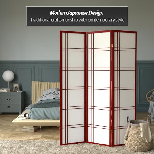 6 Panel Honey Room Divider D80902