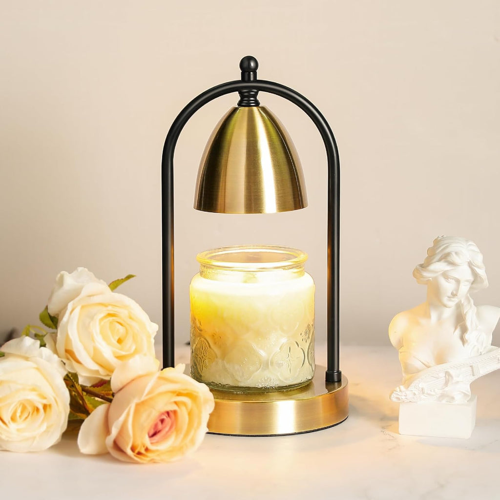 Candle Warmer Lamp with Timer, Dimmable, Auto Shut Off, 2 Bulbs U87647