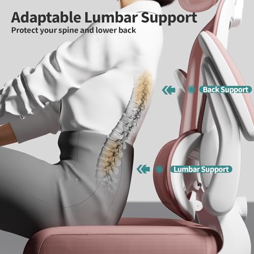 Ergonomic Mesh Office Chair with Wheels, High Back, 330 LBS Capacity A84765