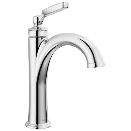 Brushed Nickel Bathroom Faucet with Pop-Up Drain O43980