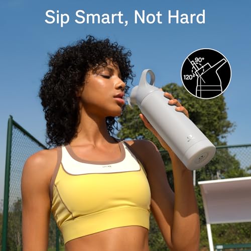 Insulated Water Bottle with Straw, 24 oz, Leakproof, BPA-Free B201134