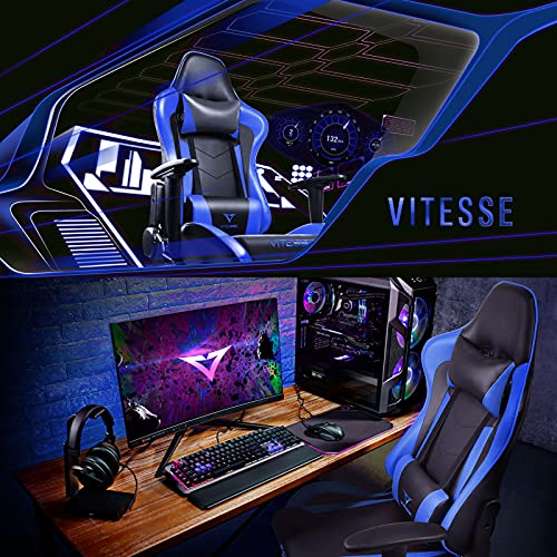 Gaming Chair High Back Ergonomic Racing Desk with Lumbar Support and Headrest C983