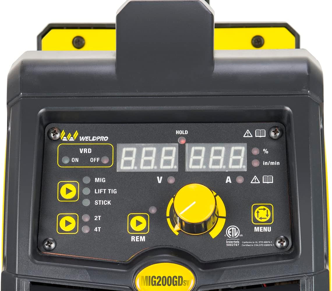 200 Amp Multi Process Inverter Welder 220V/110V Mig Tig Arc 3 in 1 Z448