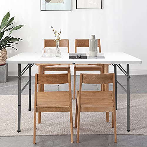 Folding Table 5 FT Plastic Portable for Dining Picnic Camping E74421