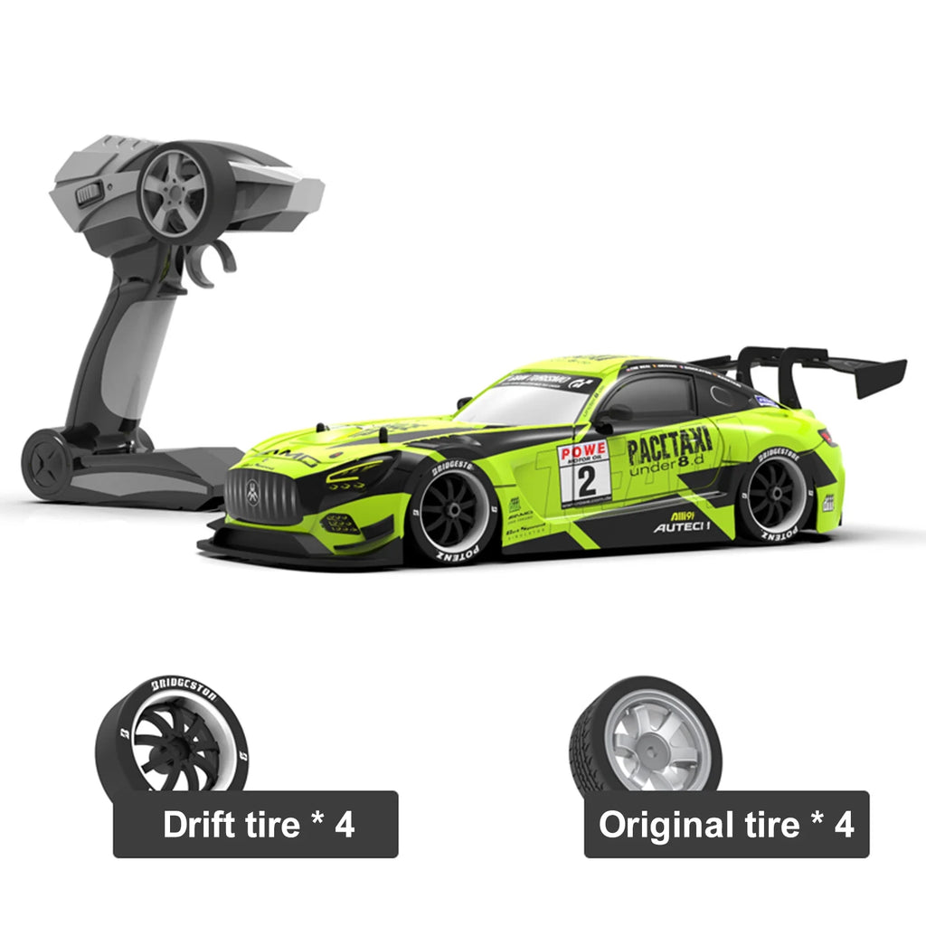 RC Drift Car 1/16 4WD High Speed Racing Car with LED Light R395