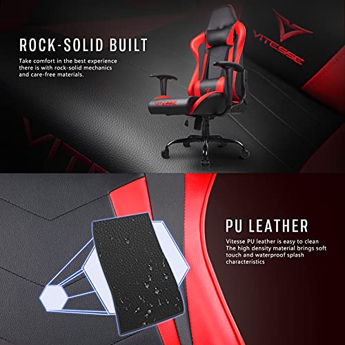 Gaming Chair High Back Ergonomic Racing Desk with Lumbar Support and Headrest C983