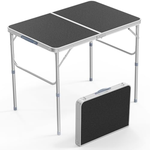3ft Aluminum Folding Camping Table with Carrying Handle O3096