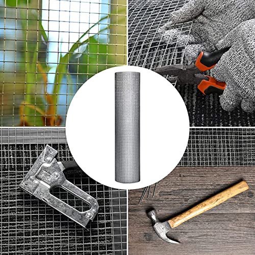 Galvanized Chicken Wire Mesh for Gardening and Poultry Fence J546599