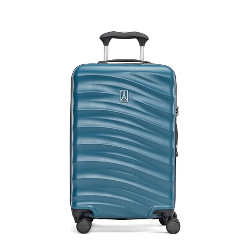 Hardside Expandable Carry-On Luggage with 8 Spinner Wheels and TSA Lock Q7052
