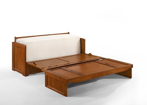 Murphy Cube Cabinet Bed (White, Queen) N4098