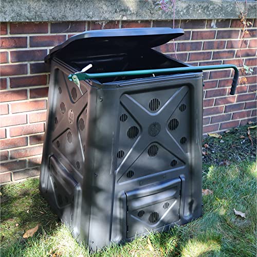 Outdoor Compost Bin with Lift Off Lid, 4 Door Access X163