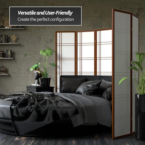 6 Panel Honey Room Divider D80902