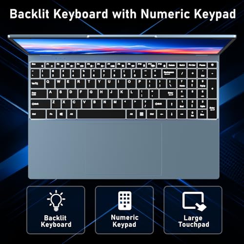 16 Inch Gaming Laptop, 32GB RAM 1TB SSD, FHD Display Y138637