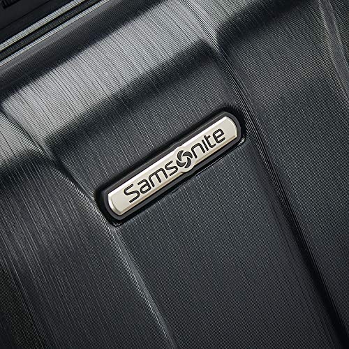Hardside Expandable Carry-On Luggage with Spinner Wheels, Black, 20-Inch O253