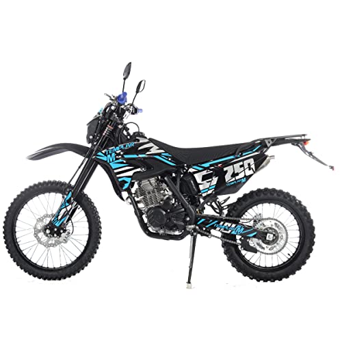 250cc Dirt Bike with 5-Speed Manual, 21"/18" Wheels B33427