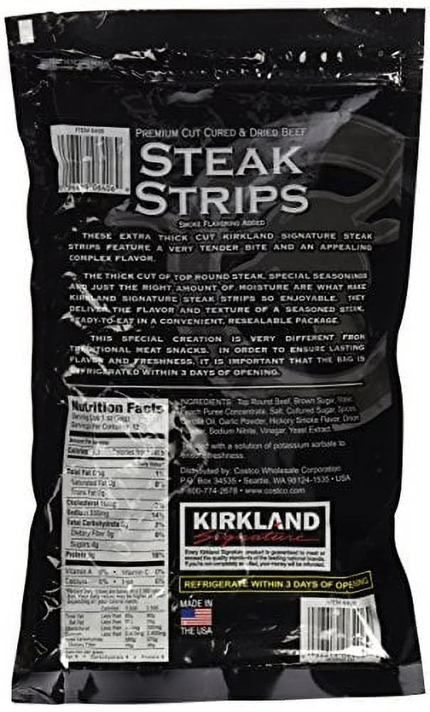 Steak Strips Jerky 12 Oz (2-Pack) K423