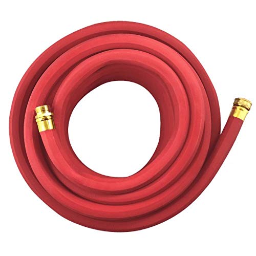 3/4-Inch x 50-Foot Heavy Duty Rubber Garden Hose L75384