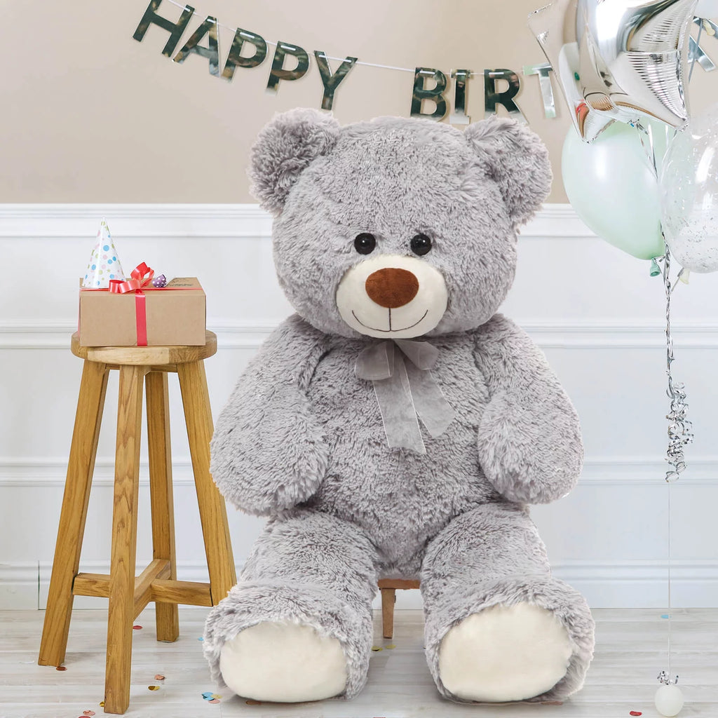 Giant Teddy Bear 35.4" Stuffed Animal Plush Toy N1008