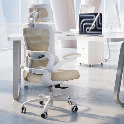 Ergonomic Mesh Office Chair with Wheels, High Back, 330 LBS Capacity A84765