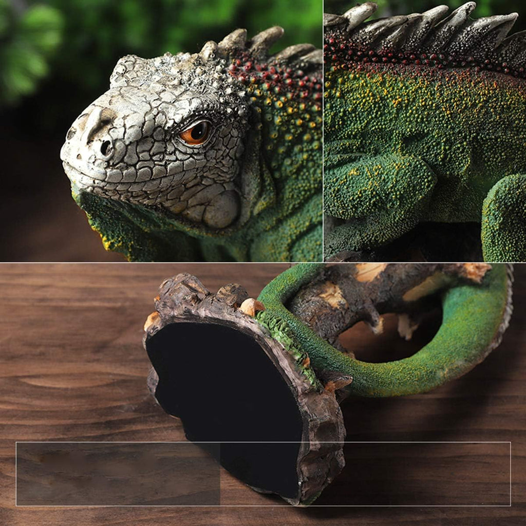 Lizard Statue Resin Sculpture for Home Decor U9694